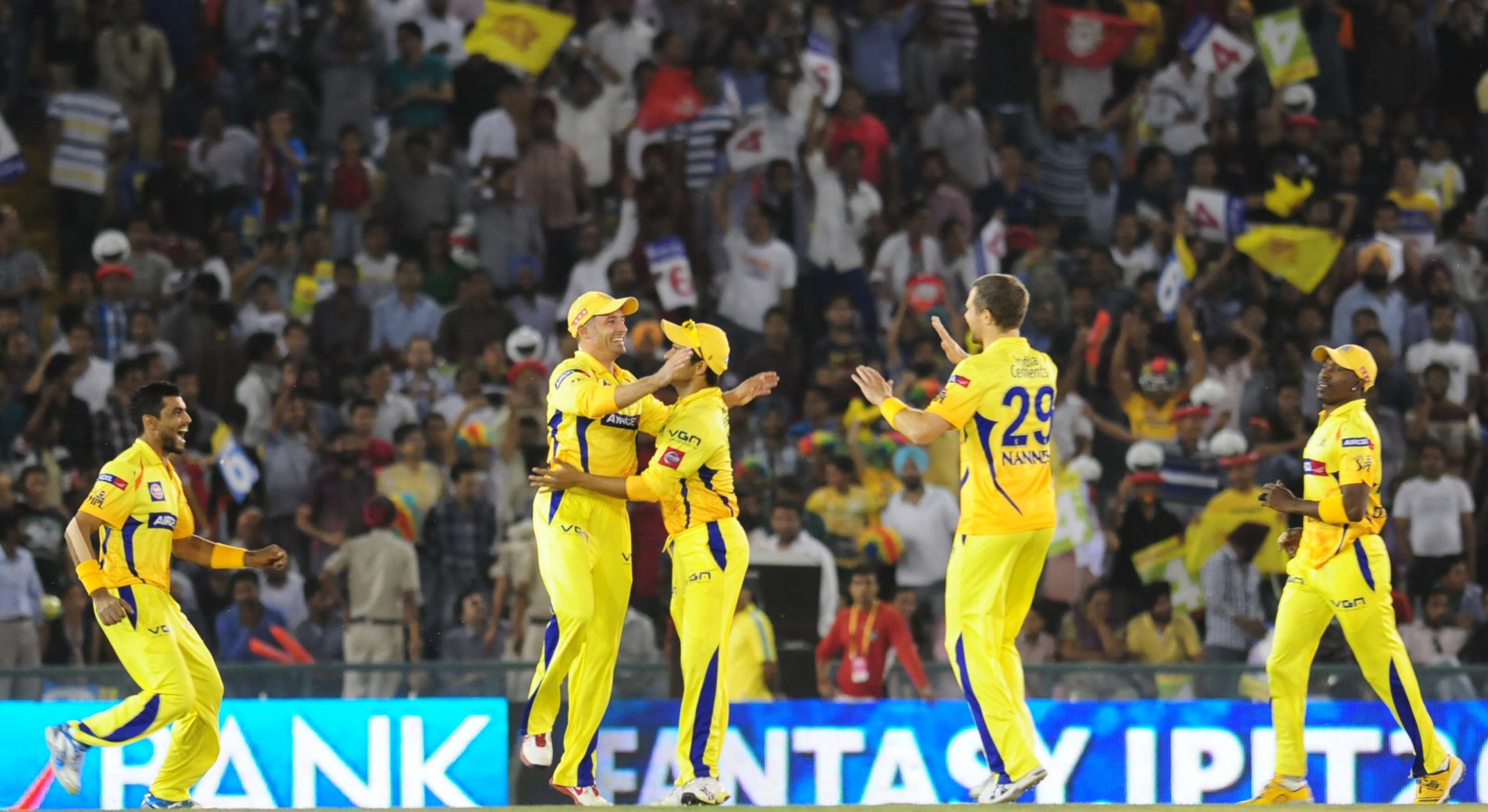 Kings XI Punjab – Chennai Super Kings V 1,73