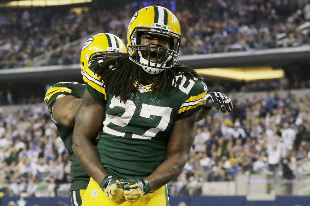 Chicago Bears – Green Bay Packers (Eddie Lacy bármikor touchdownt szerez) 1,5