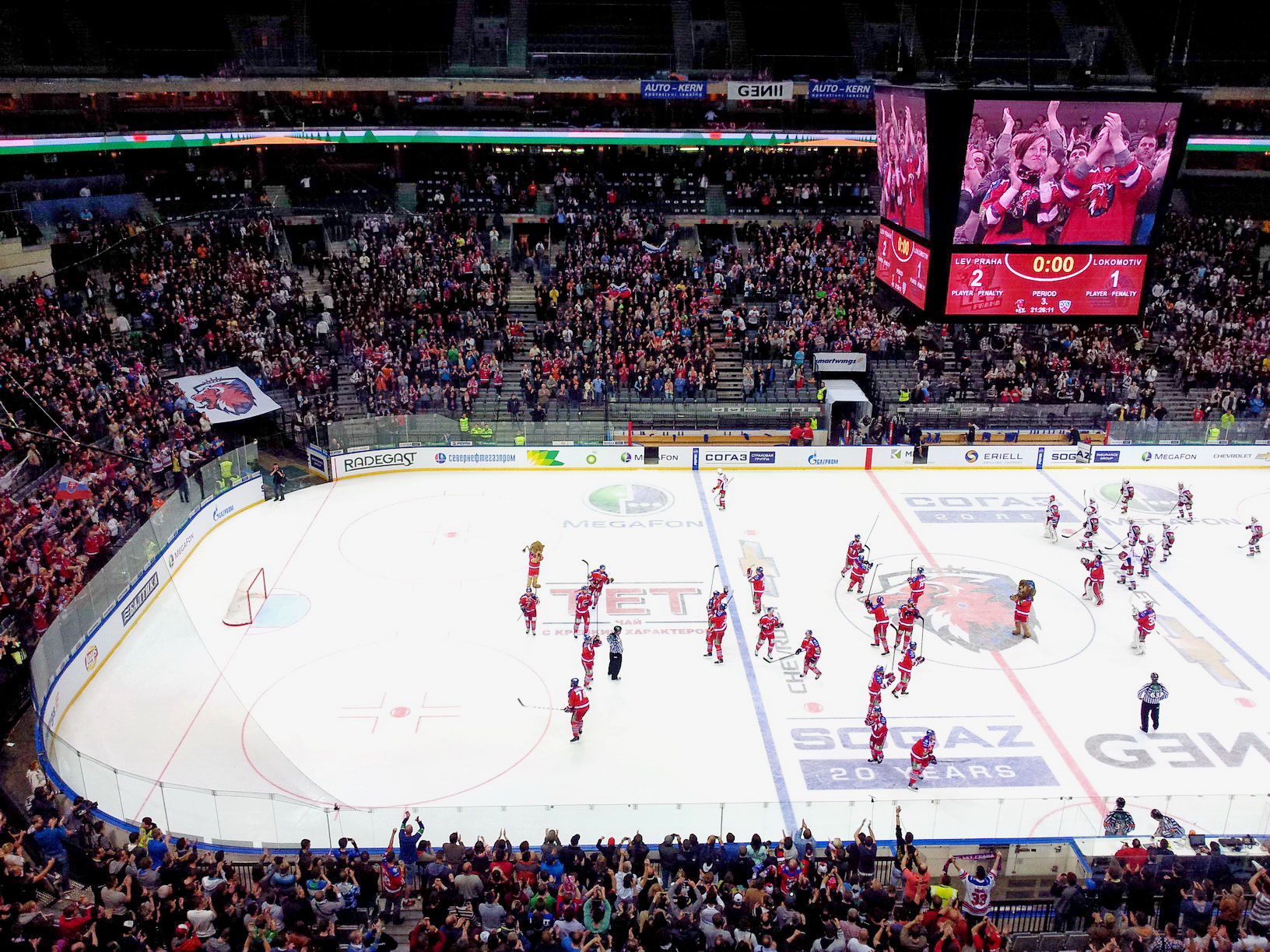 Lokomotiv Jaroszlavl – Vityaz Podolsz (háromesély) H 1,57
