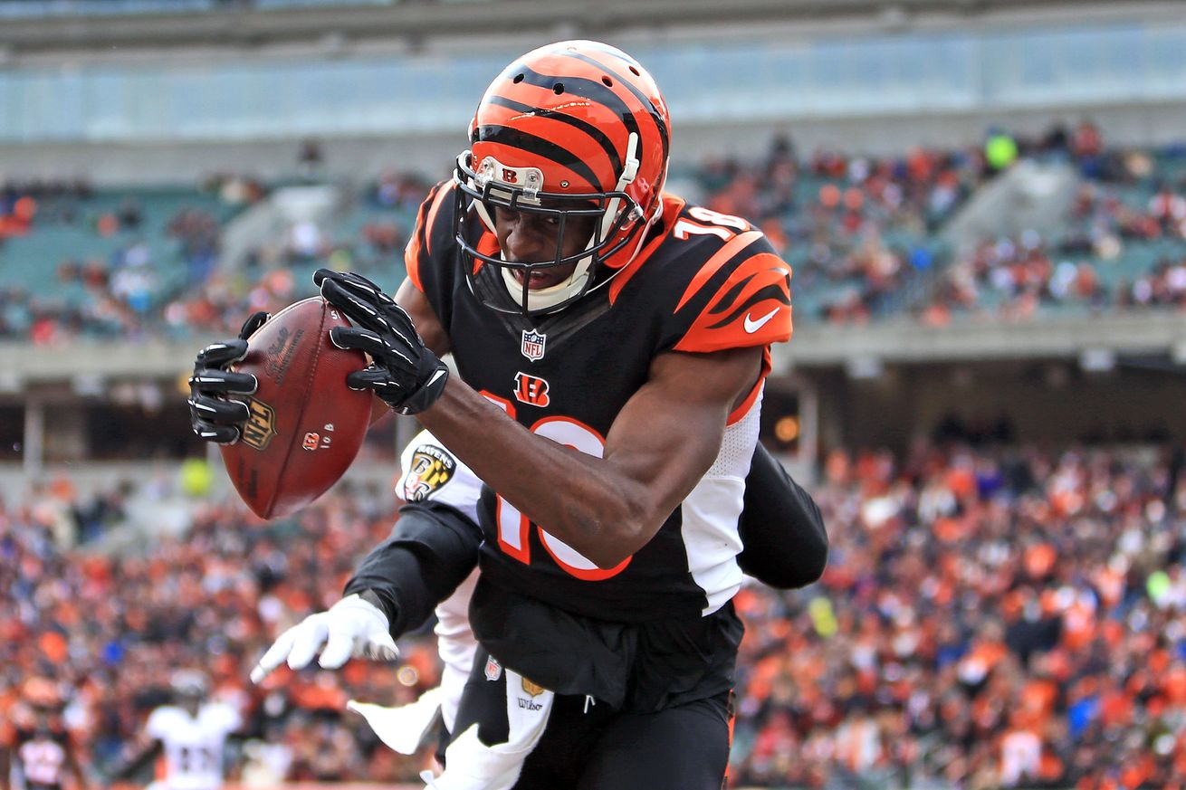 New York Jets – Cincinnati Bengals (AJ Green bármikor TD-t szerez) 1,80