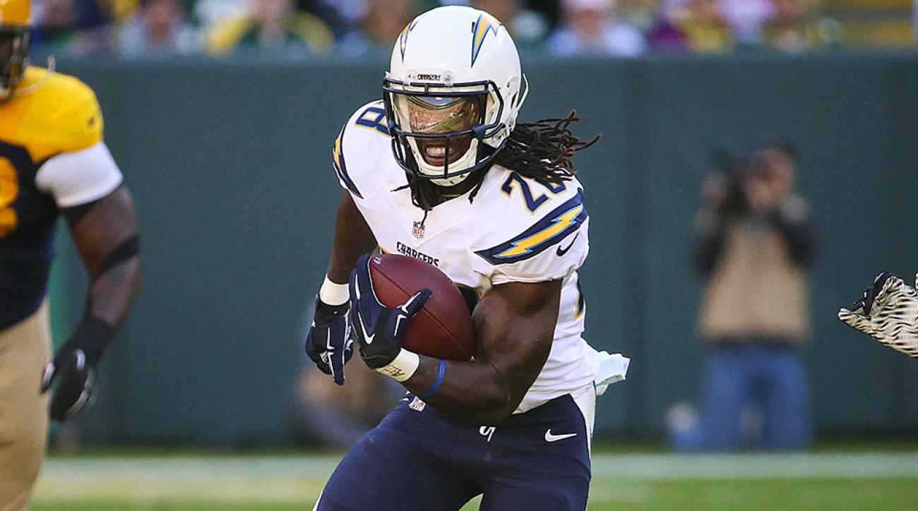 San Diego Chargers – Tampa Bay Buccaneers (Melvin Gordon bármikor TD-t szerez) 1,75