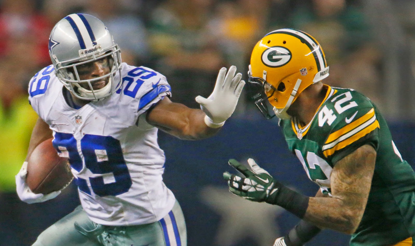 Dallas Cowboys – Green Bay Packers (50,5 pont felett) 1,71