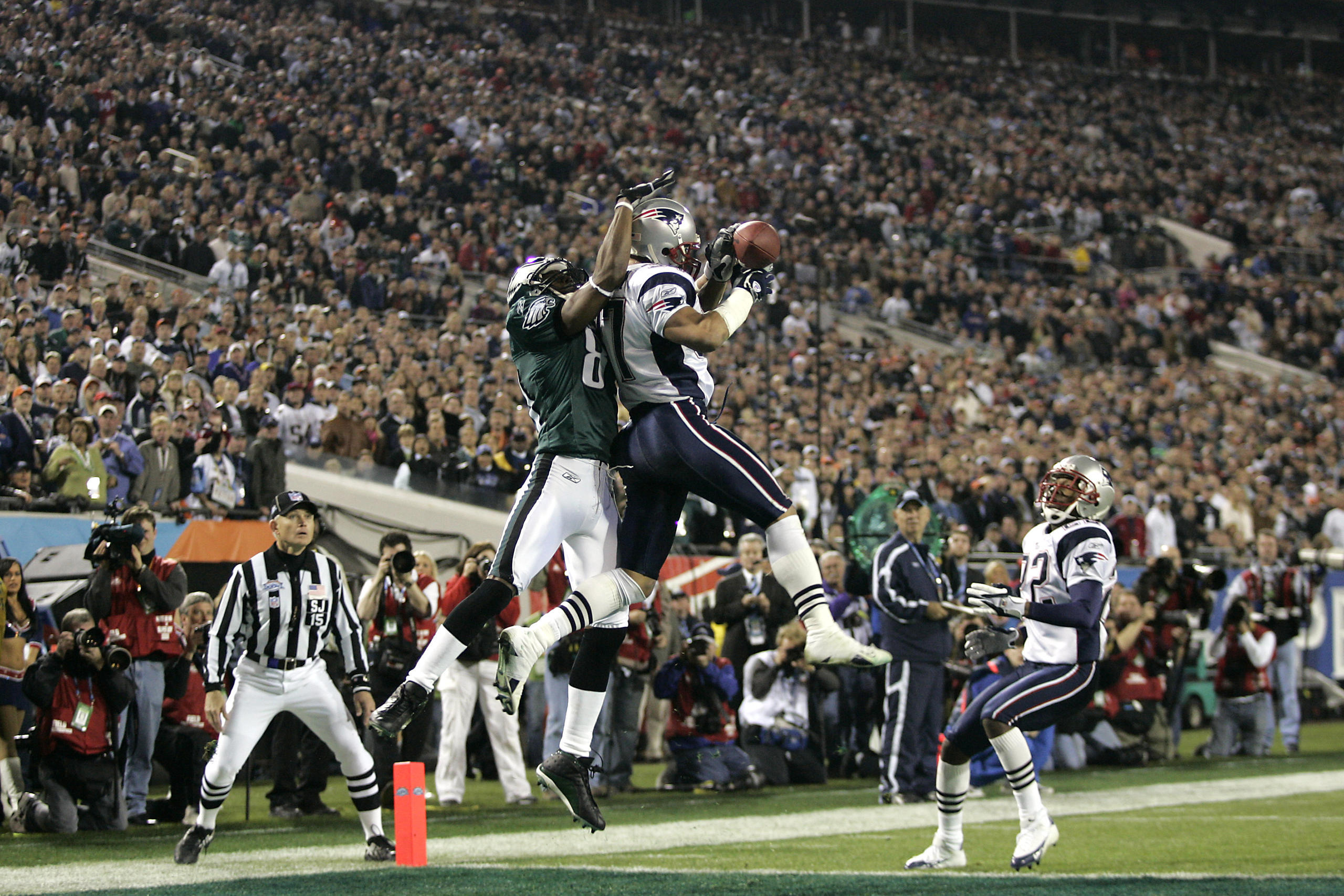 New England Patriots – Philadelphia Eagles (több passzolt yard: Brady) 1,53