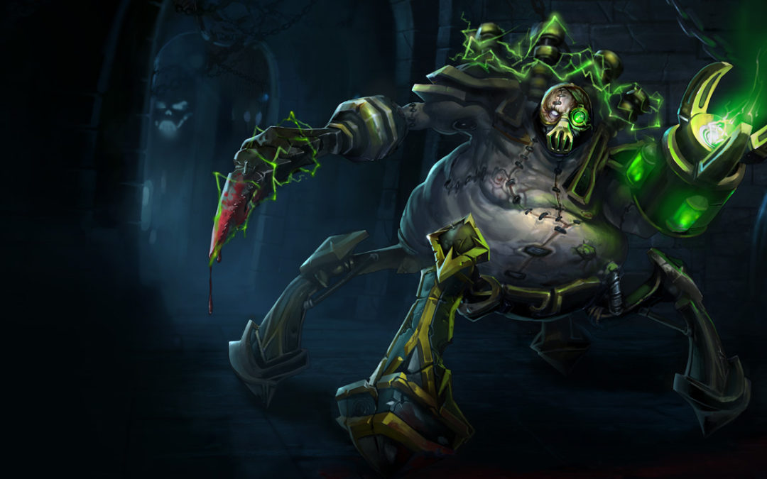 Urgot (legtöbbet választott és eltiltott hős) 3,50