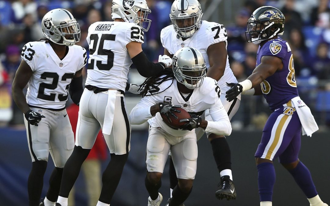 Baltimore Ravens – Oakland Raiders (G. Edwards futott yardjai: 65,5 felett) 1,83