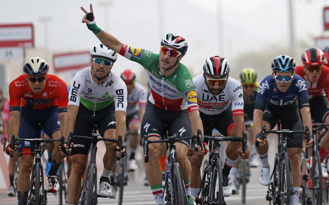 E. Viviani (1-3. helyen végez a 4. szakaszon) 1,77