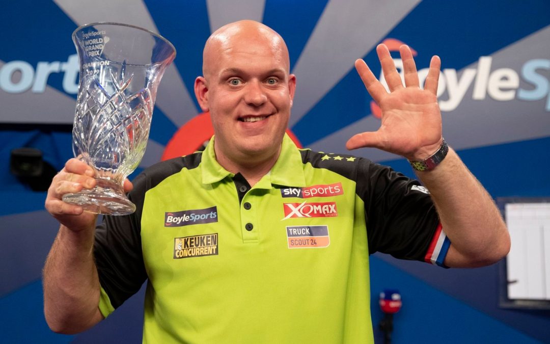 darts Bajnokok Ligája végső győztes (M. van Gerwen) 1,72