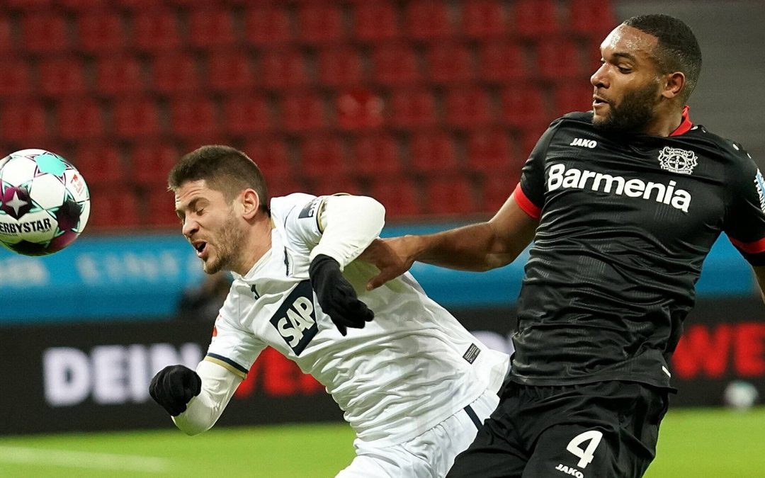 Leverkusen – Hoffenheim (mindkét csapat szerez gólt és H) 2,75