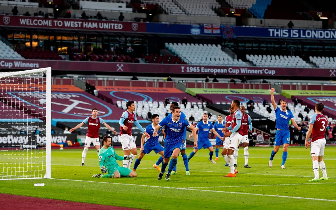 West Ham – Brighton  D 3,40