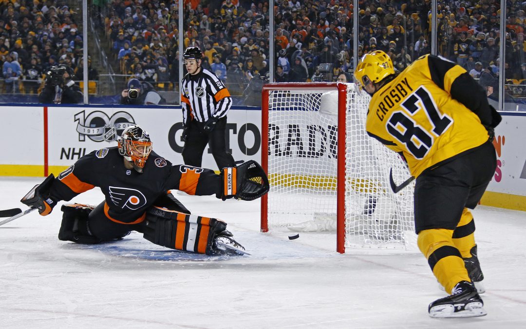 Philadelphia Flyers – Pittsburgh Penguins (S. Crosby bármikor gólt szerez) 2,75