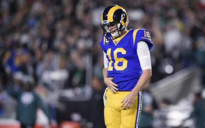 Green Bay Packers – Los Angeles Rams (J. Goff passzolt yardjai: 215,5 alatt) 1,83