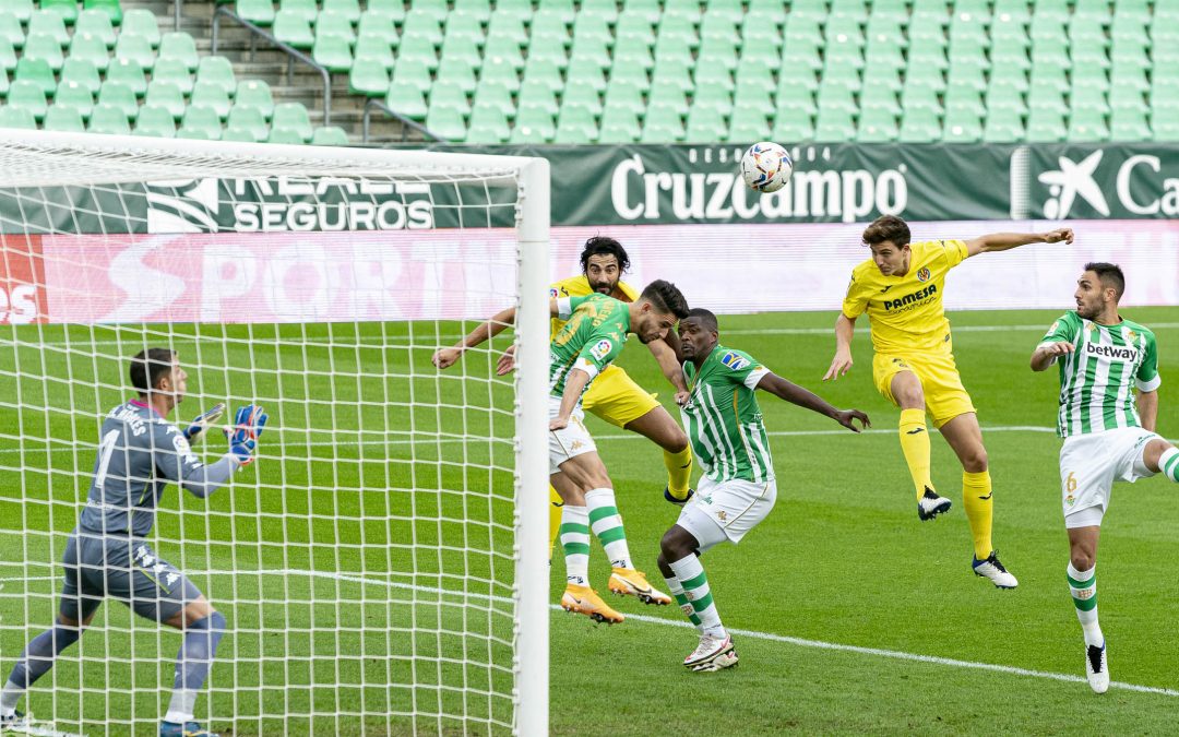 Villarreal – Real Betis (mindkét csapat szerez gólt és x2) 3,00
