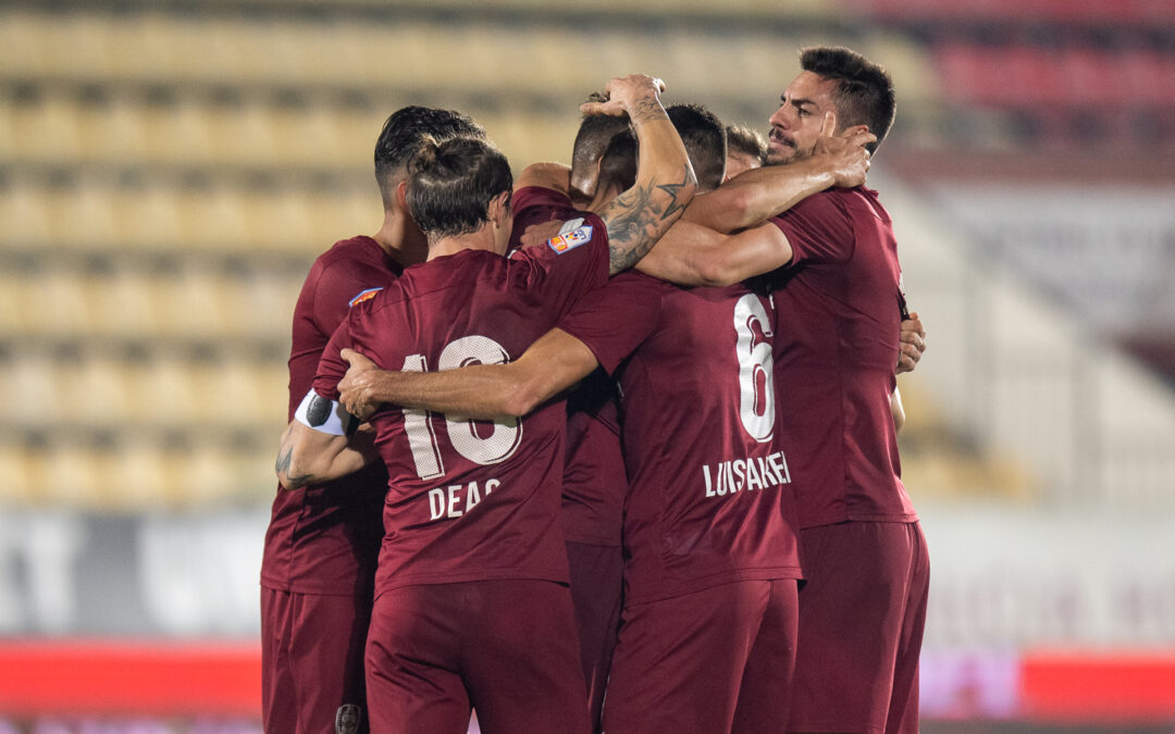 CFR Cluj – FCSB (félidő és végeredmény: H és H) 2,00