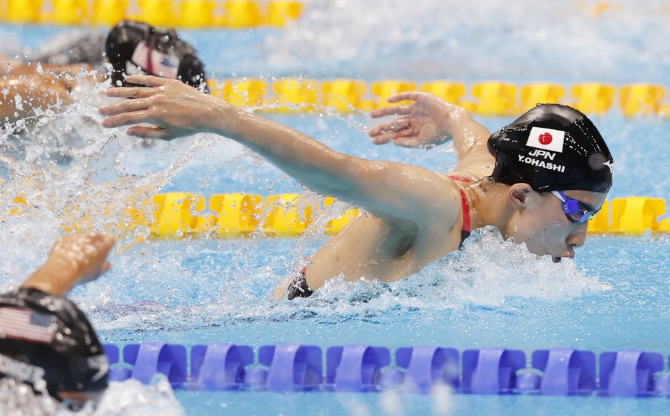 Olimpia 2020 (női 200 m vegyes úszás – végső győztes: Ohashi) 2,75