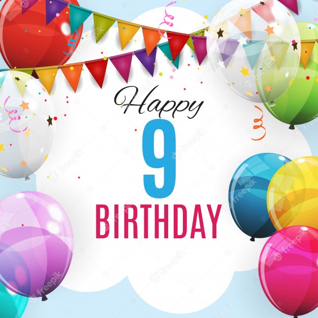 cute template 9 years anniversary 118124 1803