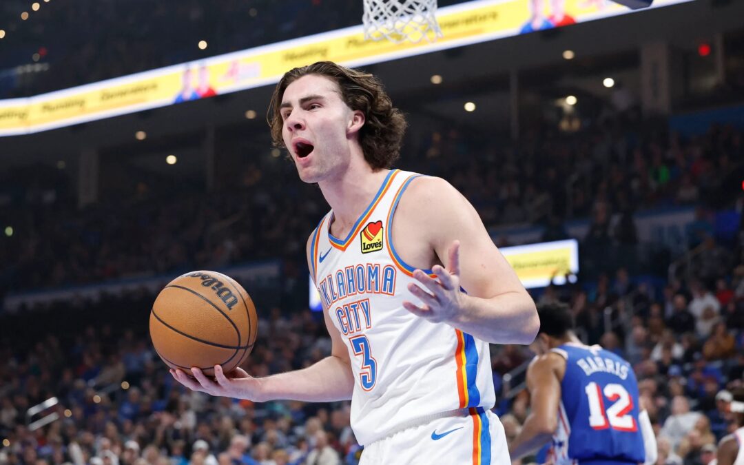 Oklahoma City Thunder – Philadelphia 76ers (J. Giddey pontjai: 13.5 alatt) 1.77