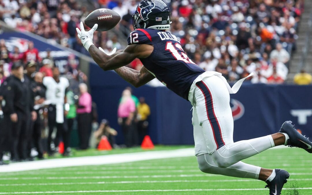Baltimore Ravens – Houston Texans (N. Collins elkapott yardjai: 80,5 felett) 1,87