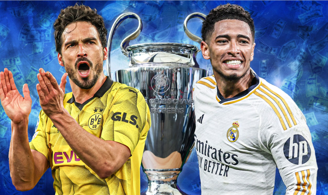 Borussia Dortmund – Real Madrid (1. félidő: 1x) 1,54